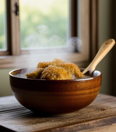Fried Chicken Soup recipe image