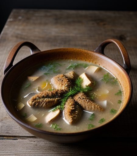 Fried Chicken Soup recipe image