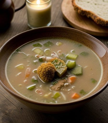 Fried Chicken Soup recipe image