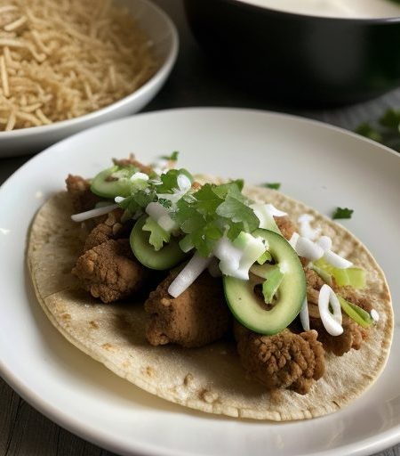 Fried Chicken Taco recipe image