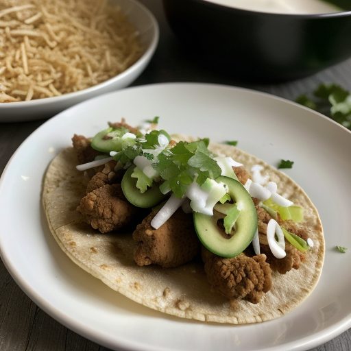 Fried Chicken Taco recipe image