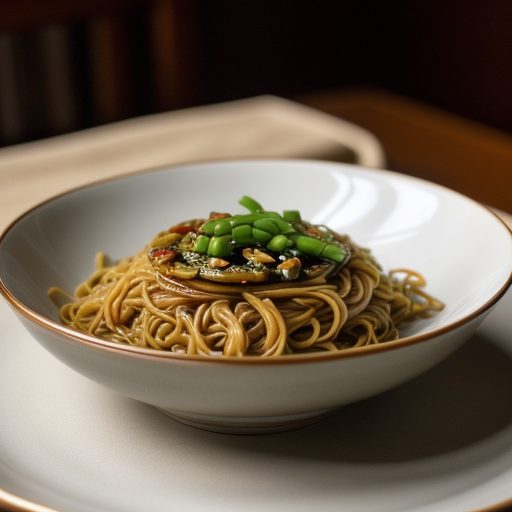 Fried Chinese Noodles recipe image