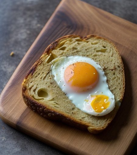 Fried Egg Bread recipe image