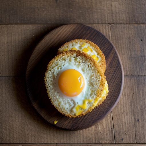 Fried Egg Bread recipe image