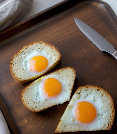 Fried Egg Bread recipe image