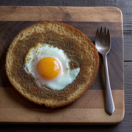 Fried Egg Bread recipe image