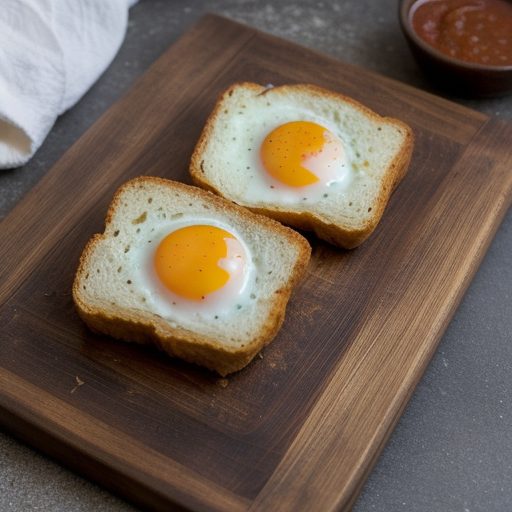 Fried Egg Bread recipe image