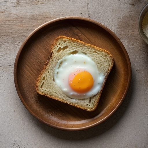 Fried Egg Bread recipe image