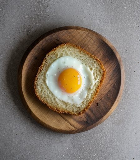 Fried Egg Bread recipe image