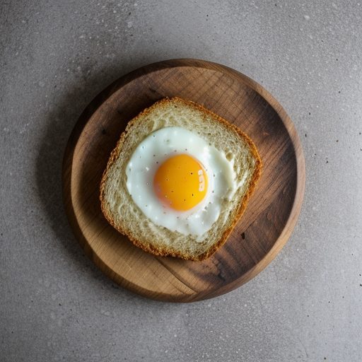 Fried Egg Bread recipe image