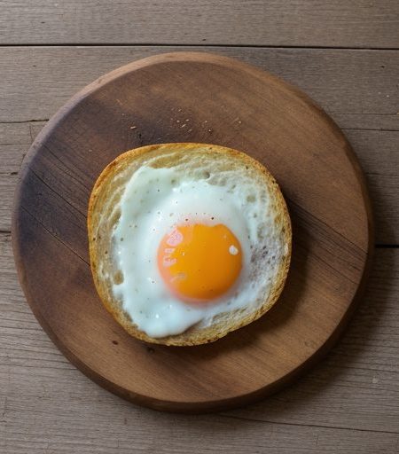 Fried Egg Bread recipe image