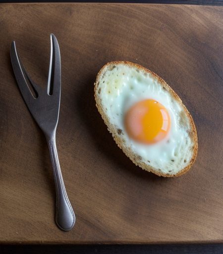 Fried Egg Bread recipe image