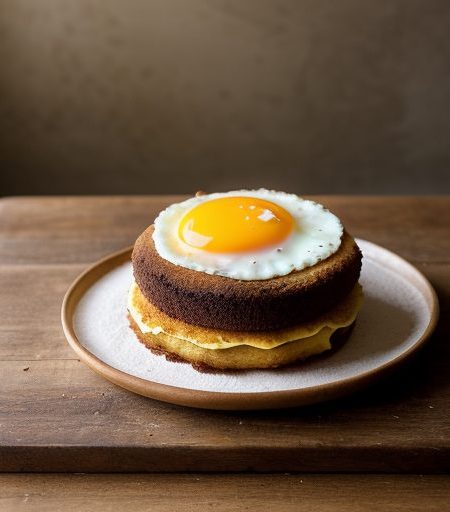 Fried Egg Cake recipe image