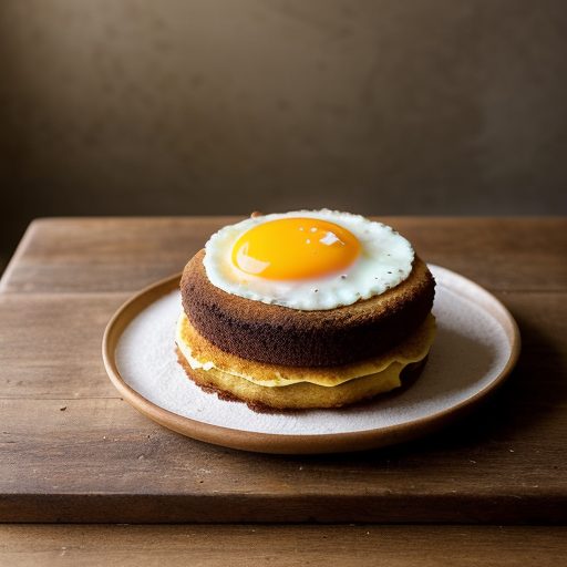 Fried Egg Cake recipe image