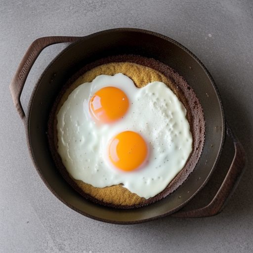 Fried Egg Cake recipe image