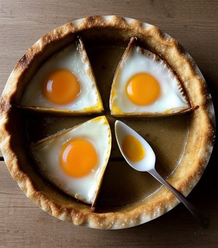 Fried Egg Pie recipe image