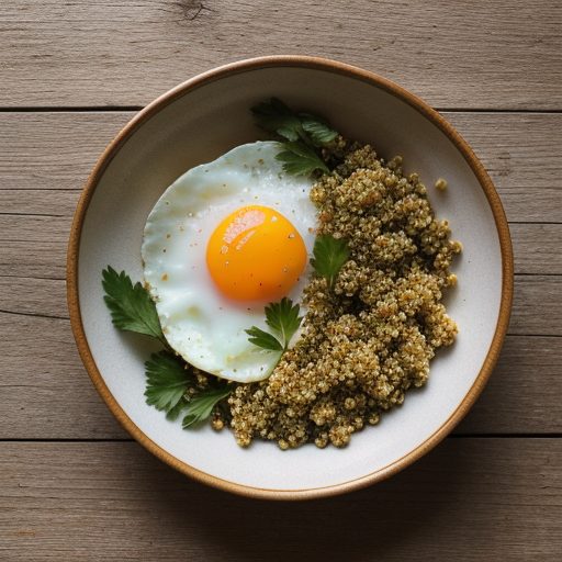 Fried Egg Salad recipe image