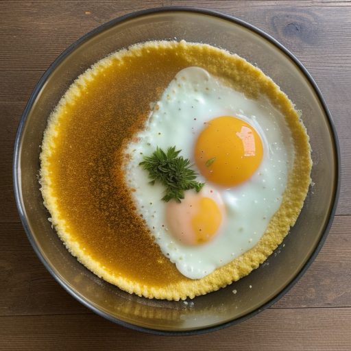 Fried Egg Salad recipe image