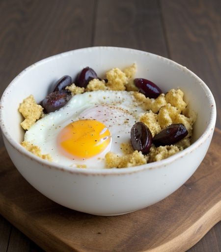 Fried Egg Salad recipe image
