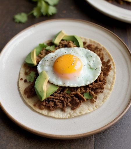 Fried Egg Taco recipe image