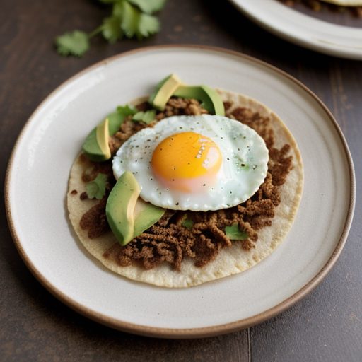 Fried Egg Taco recipe image