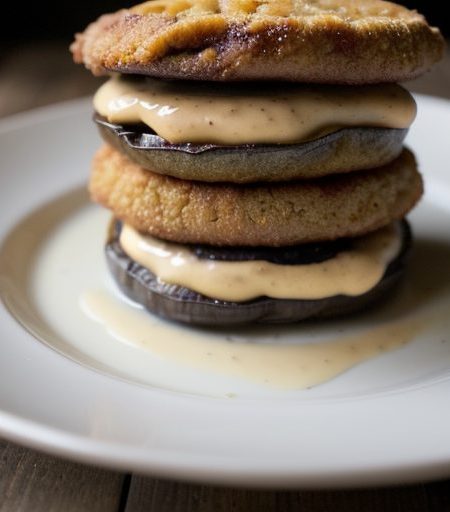 Fried Eggplant Sandwiches recipe image