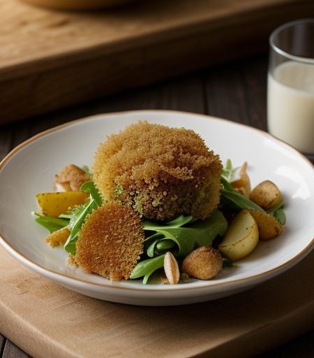 Fried Fish Salad recipe image