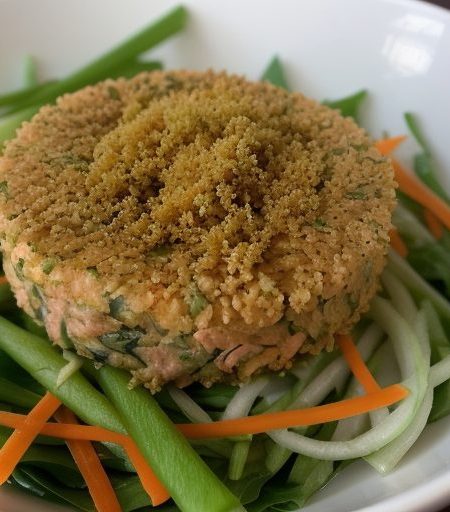 Fried Fish Salad recipe image