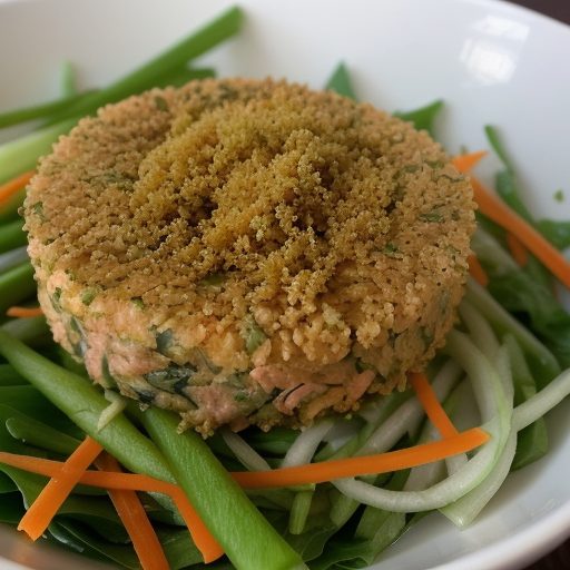 Fried Fish Salad recipe image