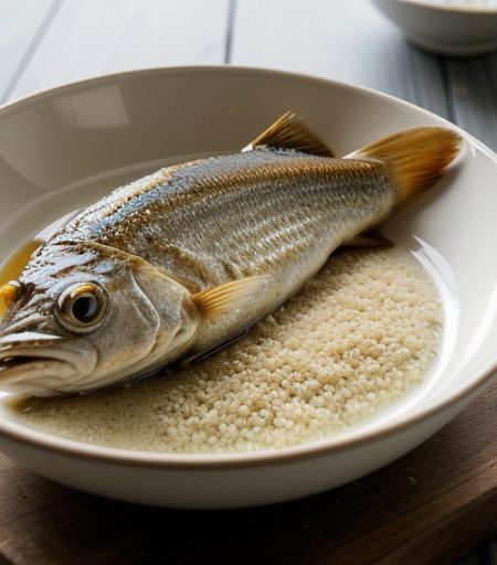 Fried Fish With Garlic Sauce recipe image