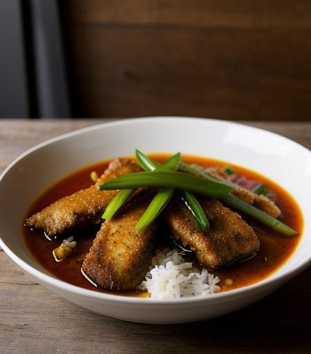 Fried Fish in Spicy Sauce recipe image