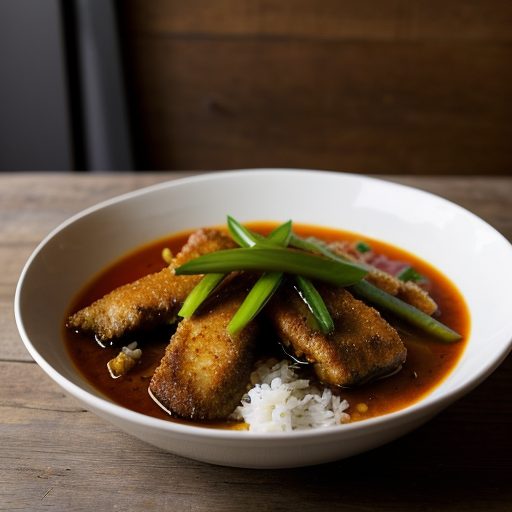 Fried Fish in Spicy Sauce recipe image