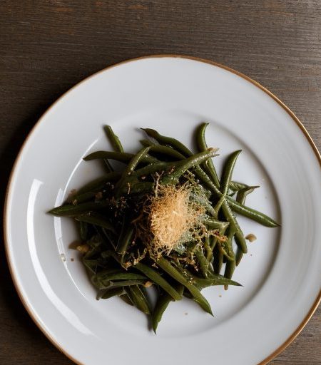 Fried Green Beans With Coconut recipe image