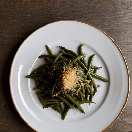 Fried Green Beans With Coconut recipe image