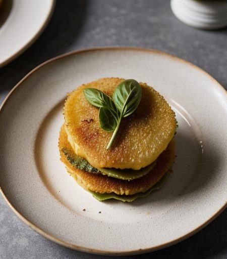 Fried Green Tomatoes & Pasta recipe image