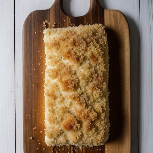 Fried Horseradish Breaded Fish With Mashed Po recipe image
