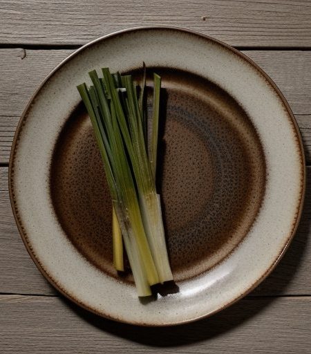 Fried Leeks With Tarragon recipe image