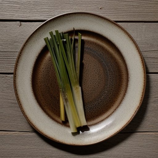 Fried Leeks With Tarragon recipe image