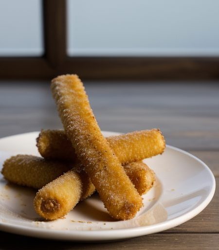 Fried Mozzarella Sticks recipe image
