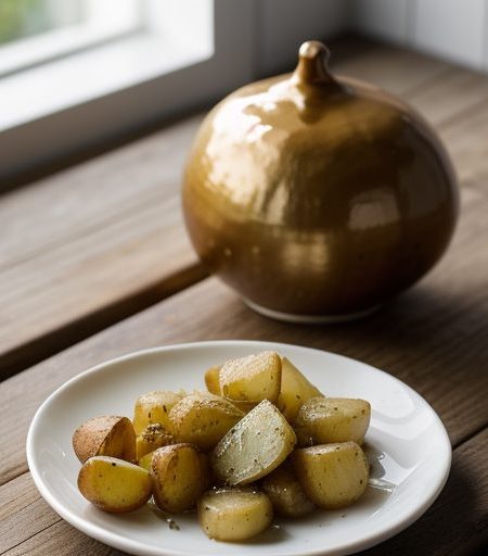 Fried New Potatoes and Onions recipe image