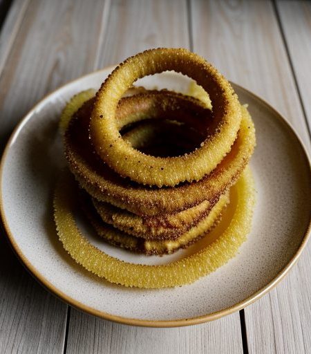 Fried Onion Rings or Zucchini recipe image