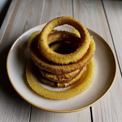 Fried Onion Rings or Zucchini recipe image