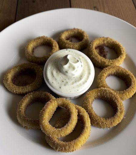 Fried Onion Rings or Zucchini recipe image