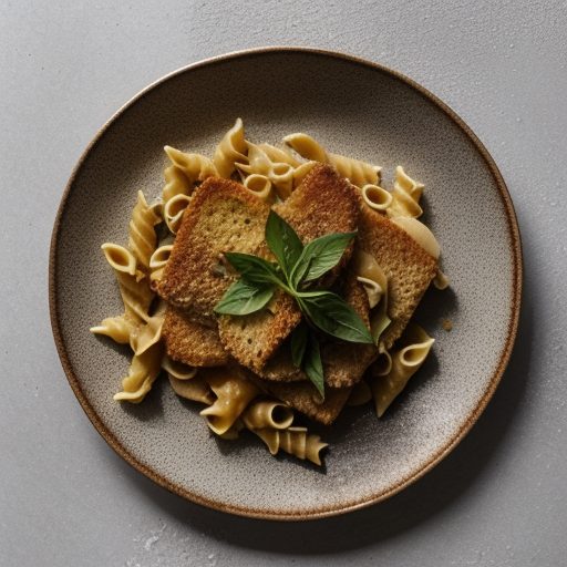 Fried Pasta Bread recipe image