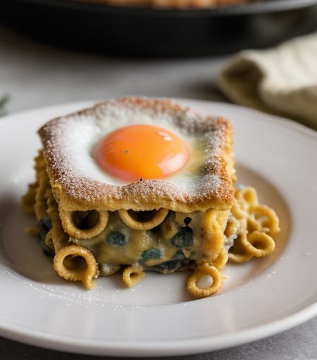 Fried Pasta Casserole recipe image