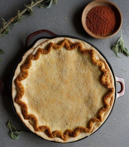 Fried Pasta Pie recipe image