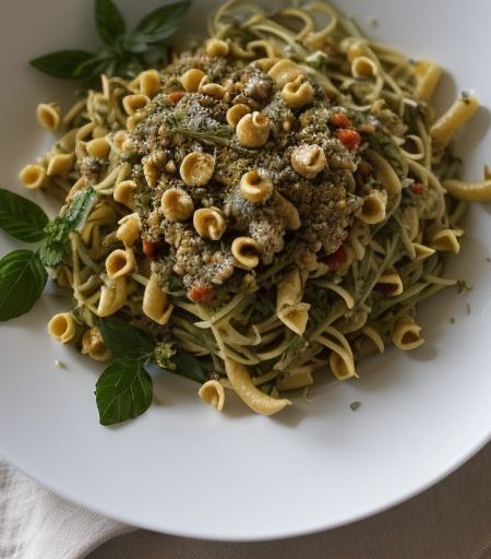 Fried Pasta Salad recipe image