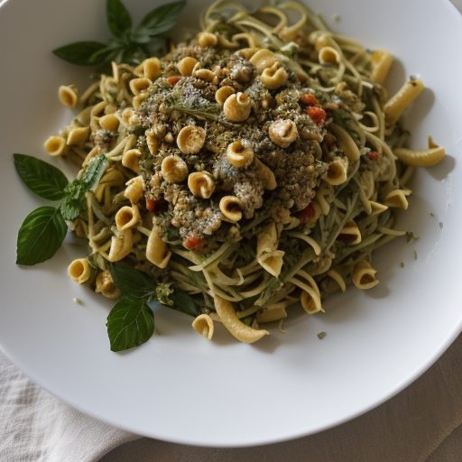 Fried Pasta Salad recipe image