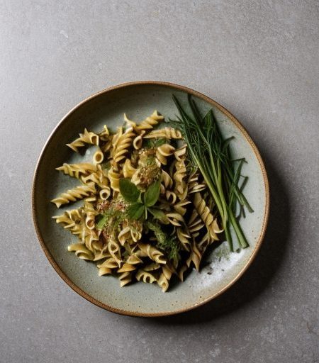 Fried Pasta Salad recipe image