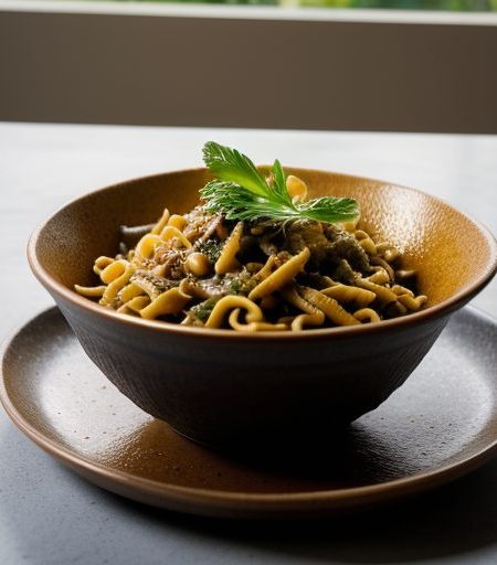 Fried Pasta Soup recipe image